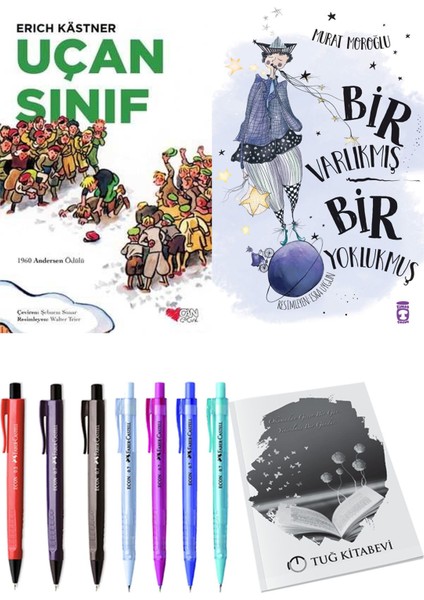 Bir Varlıkmış Bir Yoklukmuş ve Uçan Sınıf 2'li Set - Kalem