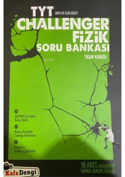 Tyt Challenger Fizik Soru Bankası