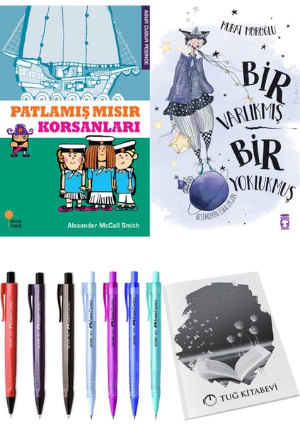 Bir Varlıkmış Bir Yoklukmuş ve Patlamış Mısır Korsanları 2'li Set - Kalem