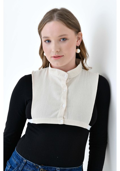 Mırach Curve Büyük Beden %100 Keten Hakim Yaka Gömlek Yakası fiyatları