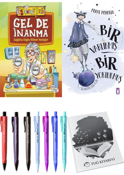 Bir Varlıkmış Bir Yoklukmuş ve Gel de İnanma 2'li Set - Kalem