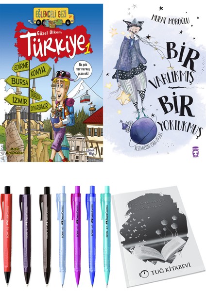 Bir Varlıkmış Bir Yoklukmuş ve Güzel Ülkem Türkiye 1 2'li Set - Kalem