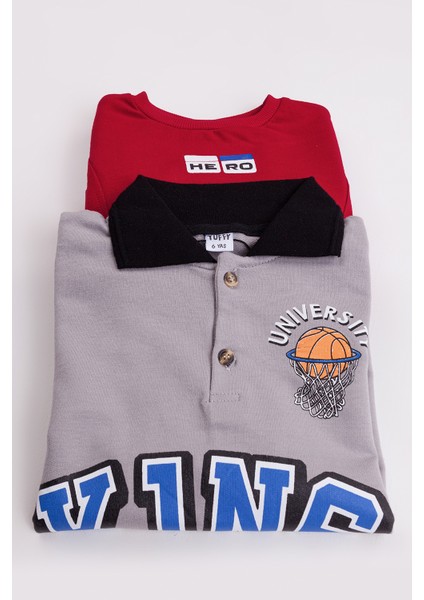 Erkek Çocuk 2'li Paket Basic Sweatshirt fiyatları