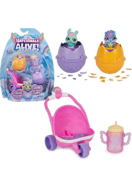 Alive Hatch N' Stroll Playset