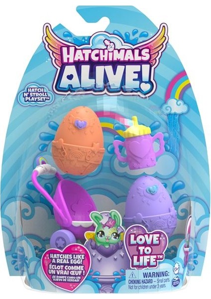 Alive Hatch N' Stroll Playset