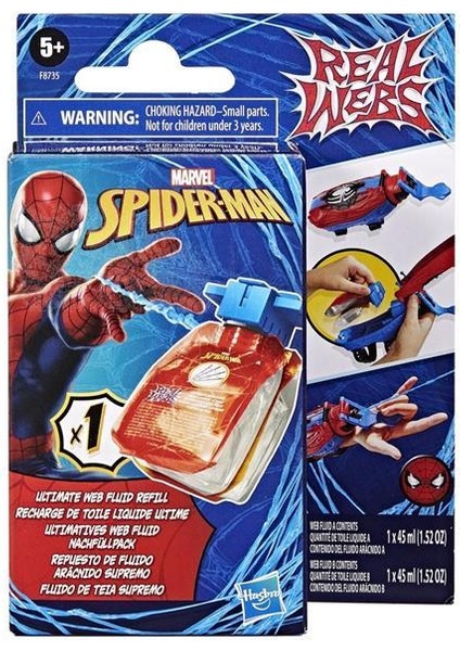 Spiderman Su Fırlatıcı Yedek Paket F8735