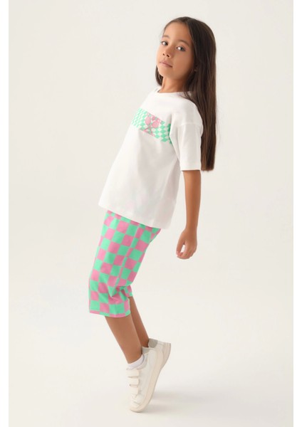 Roly Poly 3381-2 Kız Çocuk Kapri Takım modelleri