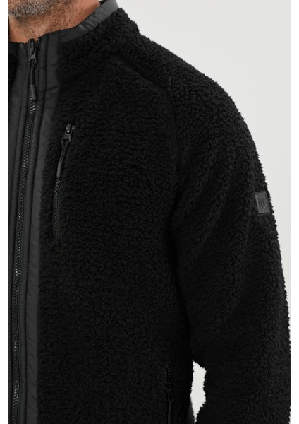 Regular Fit Peluş Mont- 8055