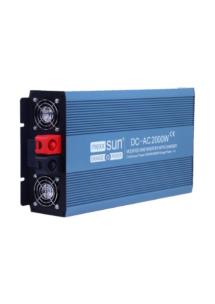 12 V Volt 2000 W Watt Modifiye Sinus Akü Şarjlı Inverter 220 Volt Çevirici Invertör