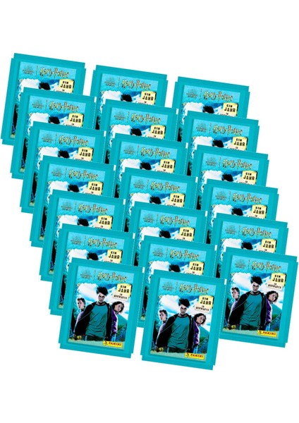 Harry Potter Hogwarts'ta 1 Yıl Sticker Seti 20LI Paket (20'li Paket= 40 Stciker+ 20 Kart)