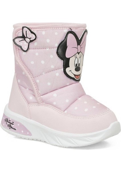 Mınnıe Mouse Salta Pembe Cırtlı Kürklü Kız Çocuk Kar Botu fırsatları