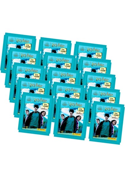 Harry Potter Hogwarts'ta 1 Yıl Sticker Seti 15LI Paket (15'li Paket= 60 Stciker+ 15 Kart)