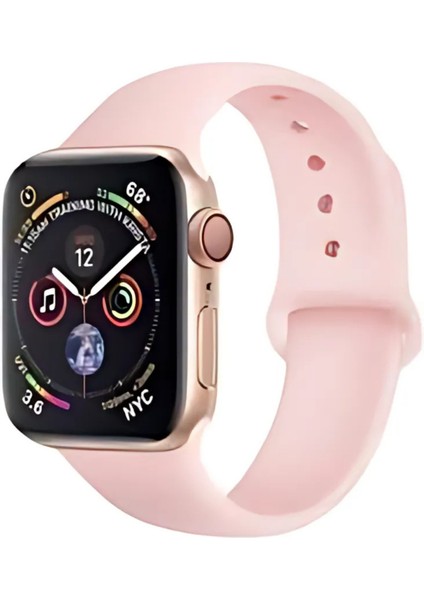Apple Watch SERI10 9 8 7 6 5 4 3 2 Se 38MM / 40MM / 41MM Uyumlu Spor Silikon Kordon Ust Kalite