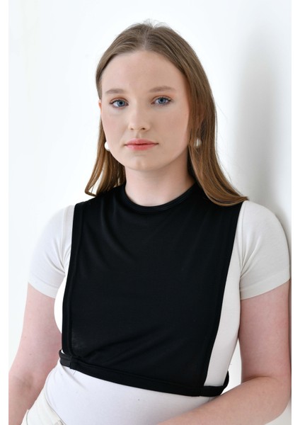 Mırach Curve Büyük Beden Sıfır Yaka Kolsuz Boyunluk Boyun Kapatıcı Crop Body modelleri