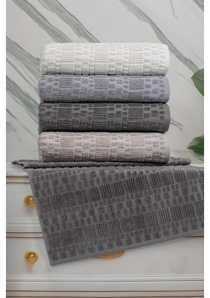 Jakarlı 4´lü 50 x 90 El Havlusu Lissome