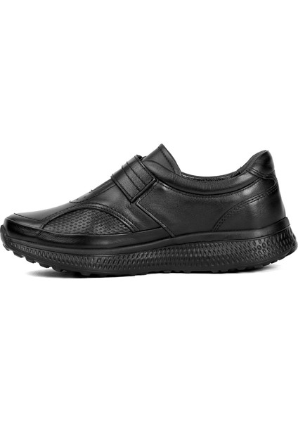 Elit SYF040C Kadın Deri Casual Ayakkabı Siyah