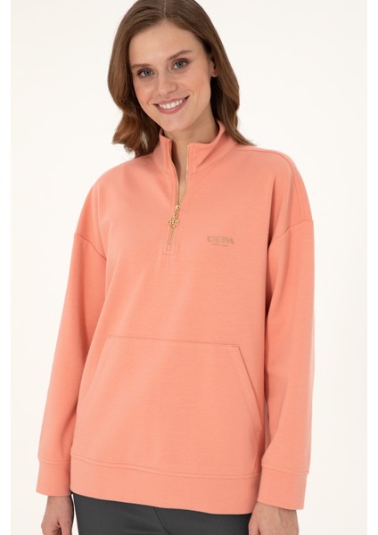 Kadın Somon Sweatshirt 50297316-VR047 modelleri