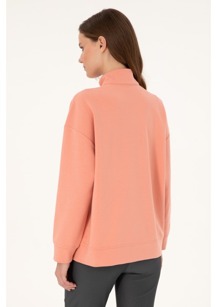 Kadın Somon Sweatshirt 50297316-VR047 indirimleri