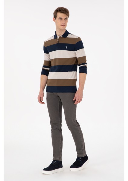 Erkek Haki Sweatshirt 50293428-VR027