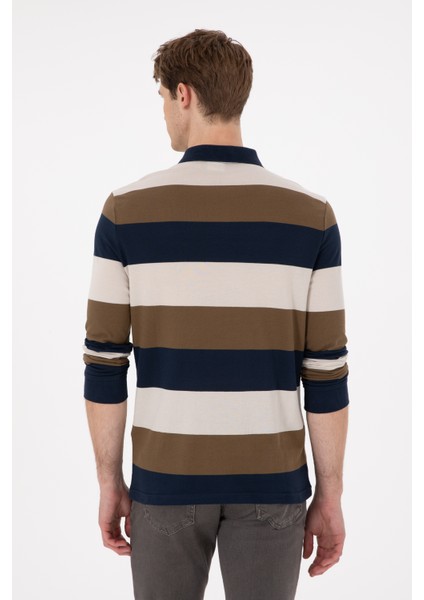 Erkek Haki Sweatshirt 50293428-VR027