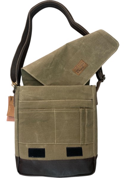Kaliteli Su Geçirmez Kanvas Postacı Çantası Western Bag 25 cm x 30 cm modelleri