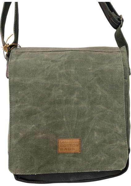 Kaliteli Su Geçirmez Kanvas Postacı Çantası Western Bag 25 cm x 30 cm