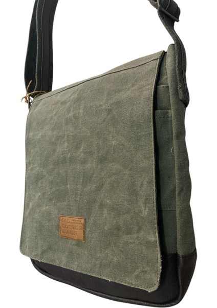 Kaliteli Su Geçirmez Kanvas Postacı Çantası Western Bag 25 cm x 30 cm