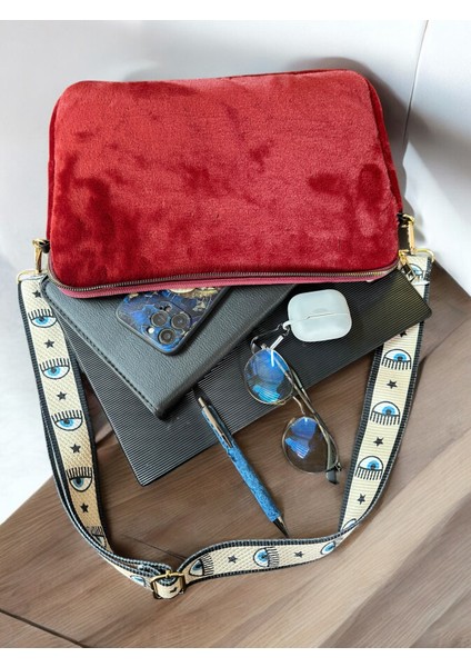 Toscase Peluş 13-13.3ınch Peluş Macbook, Laptop Çantası