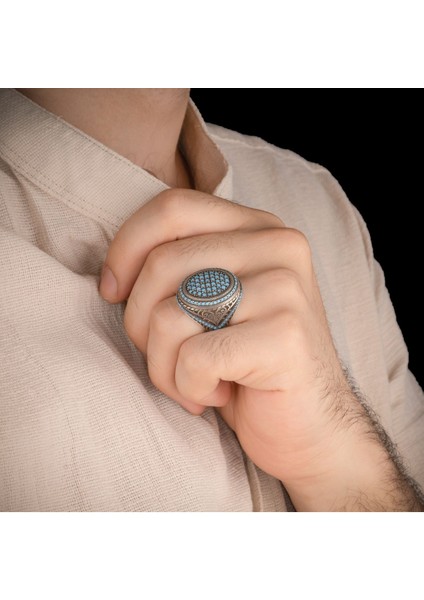 Tamamen Gümüş 925 Ayar Erkek Yüzük modelleri