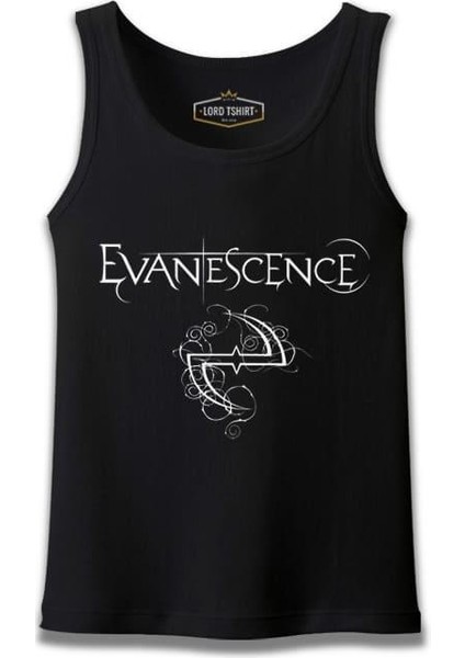 Evanescence Logo Iı Siyah Erkek Atlet