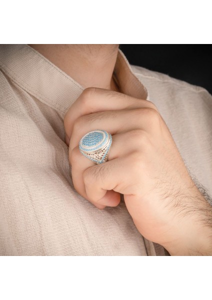 Tamamen Gümüş 925 Ayar Erkek Yüzük modelleri