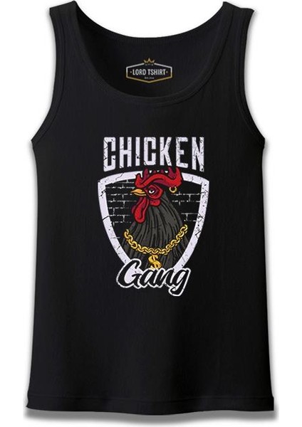 Chicken Gang Siyah Erkek Atlet