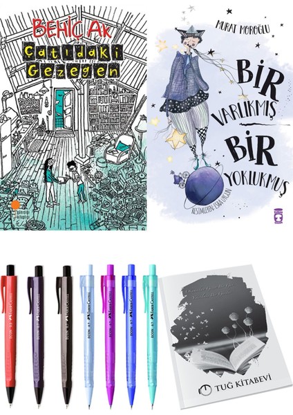 Bir Varlıkmış Bir Yoklukmuş ve Çatıdaki Gezegen 2li Set