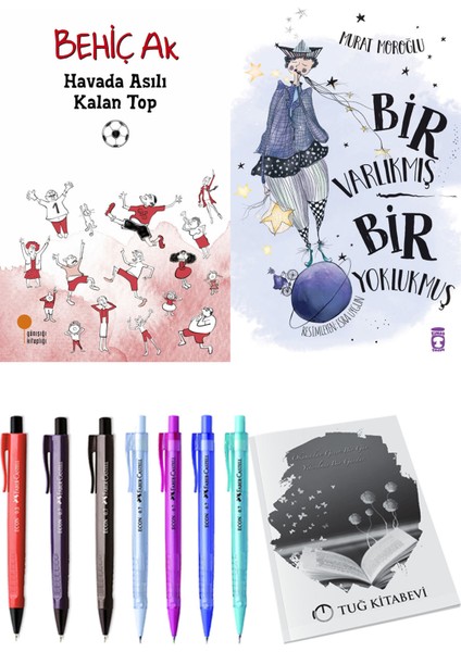 Bir Varlıkmış Bir Yoklukmuş ve Havada Asılı Kalan Top 2li Set