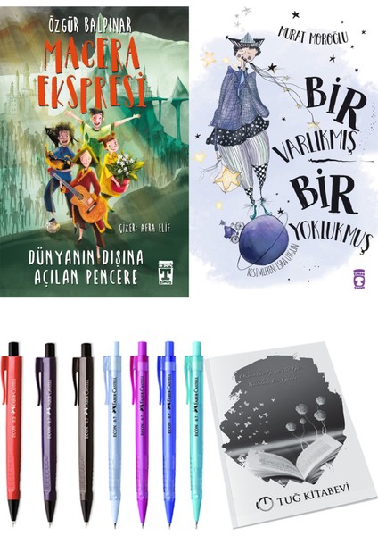 Bir Varlıkmış Bir Yoklukmuş ve Gelecek Ekspresi Dünyanın Dışına Açılan Pencere 2li Set