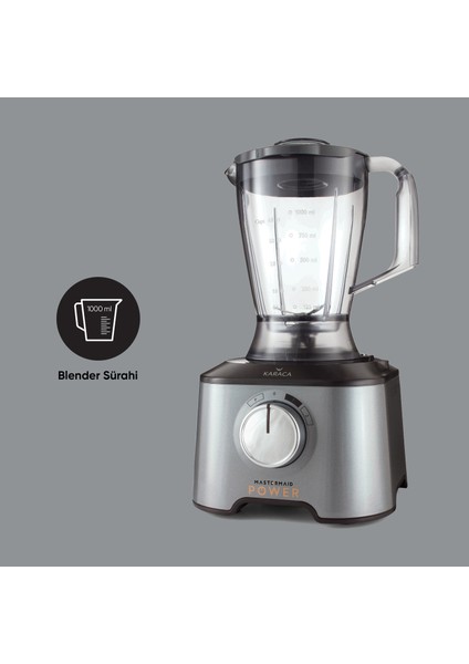 10 In 1 Çok Amaçlı Mutfak Robotu | 2000W Güçlü Motor Performansı | 4 Kanatlı Doğrayıcı | 1,5lt Geniş Hazne + Onerous Mutfak Tartısı Hediye modelleri