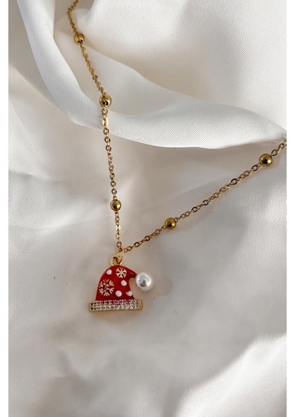 Yılbaşı Charm Uçlu Özel Seri Paslanmaz Çelik Hediyelik Kadın Kolye fiyatları