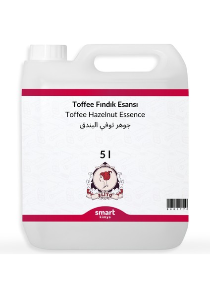 Toffee Fındık Esansı 5 Litre
