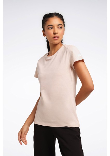 Wor Comm Tee Pembe Kadın Kısa Kol T-Shirt