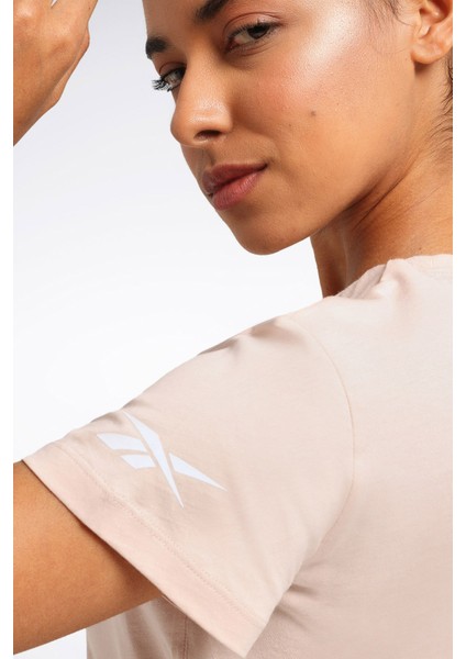 Wor Comm Tee Pembe Kadın Kısa Kol T-Shirt fırsatları