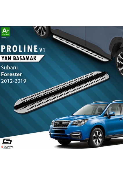 S-Dizayn Subaru Forester 4 Oem Still Pro V2 Aluminyum Yan Basamak 183 cm 2012-2019 fiyatları