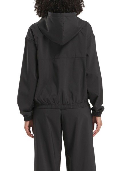 ID TRAIN WOVEN JACKET Siyah Kadın Ceket fırsatları