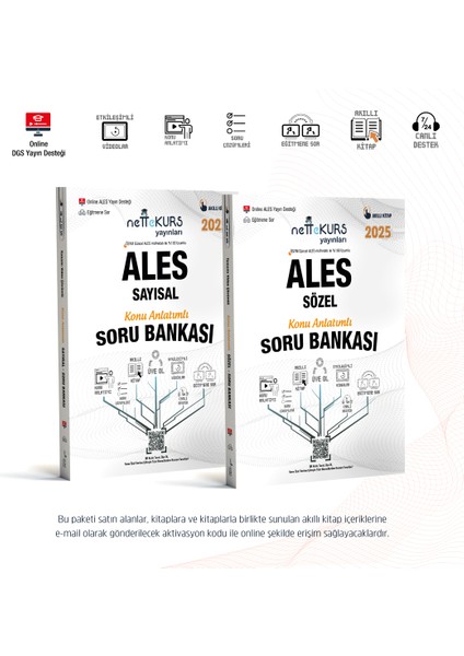 Ales Sözel - Sayısal Konu Anlatım E-Kitap Paketi