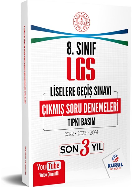 2025 8.sınıf Lgs Son 3 Yıl Tıpkı Basım Çıkmış Soru Denemeleri Video Çözümlü
