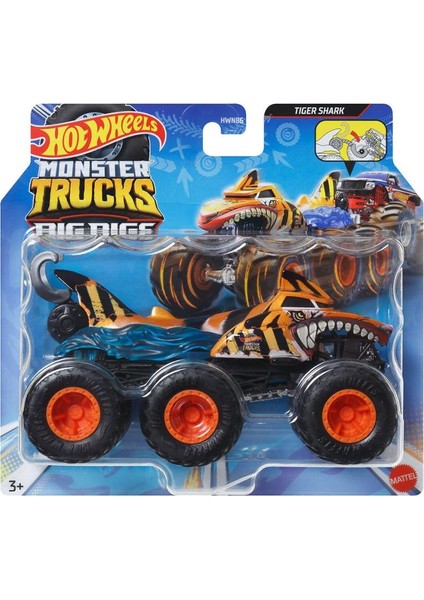 HWN86 Hot Wheels Monster Trucks 1:64 Çekici Arabalar modelleri