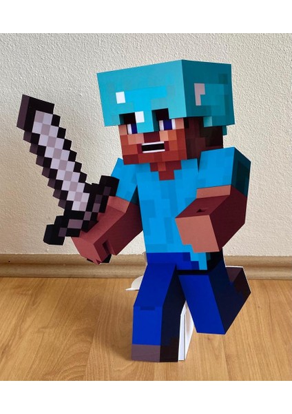 Minecraft Masaüstü Ayaklı Pano