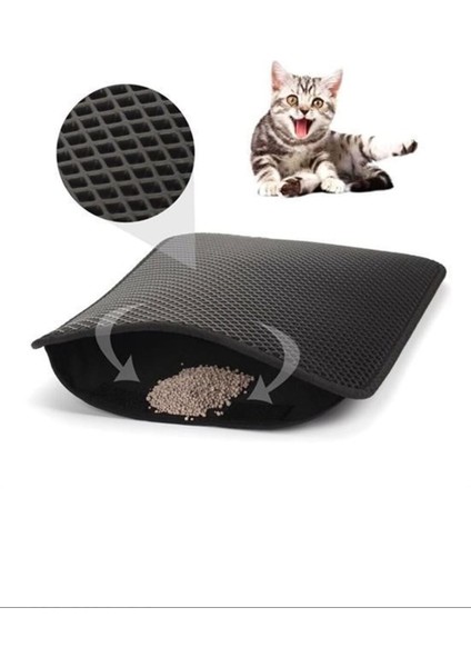 Kedi Kumu Paspası Kedi Tuvalet Önü Paspası