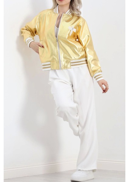 Winta- Varak Bomber Ceket Gold - 2614.1367.