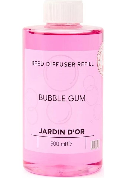 Bubble Gum Oda Kokusu Yedek Şişe - Şeffaf - 300 ml