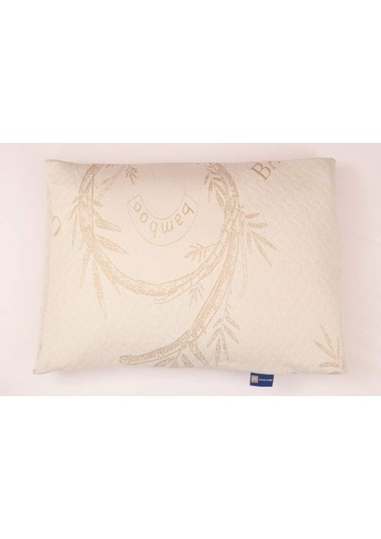Sleep Visco Bamboo Ortopedik Yastık, Bamboo Kılıflı, Parçacıklı Hafızalı Yastık, 50 x 70 cm